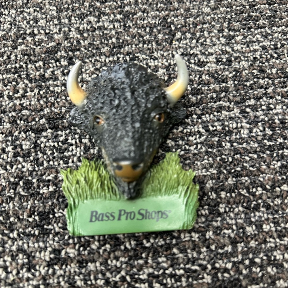 Bass Pro Shops Buffalo Rubber Fridge Magnet